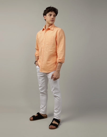 AE EVERYDAY OXFORD BUTTON-UP SHIRT